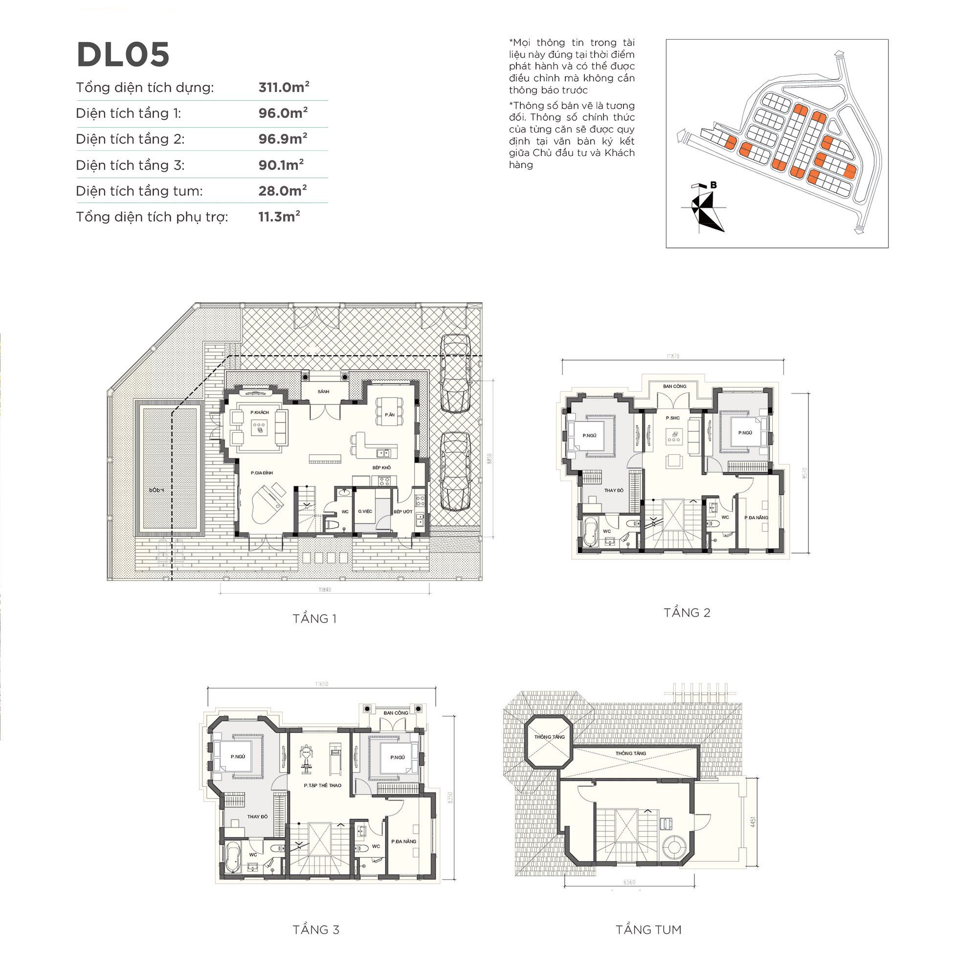 mat-bang-biet-thu-don-lap-dl05-vinhomes-green-villas